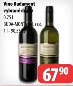 Partner Maloobchodní síť Víno Budamont nabídka