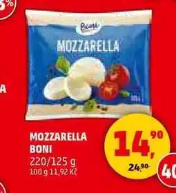 Penny Market MOZZARELLA BONI, 220/125 g nabídka
