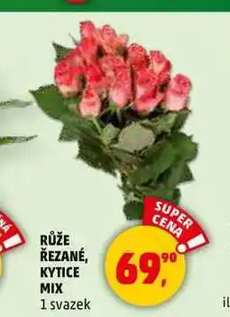 Penny Market RŮŽE ŘEZANÉ, KYTICE MIX, 1 svazek nabídka