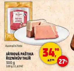 Penny Market JÁTROVÁ PAŠTIKA ŘEZNÍKŮV TALÍŘ, 300 g nabídka