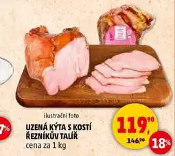 Penny Market UZENÁ KÝTA S KOSTÍ ŘEZNÍKŮV TALÍŘ, 1 kg nabídka