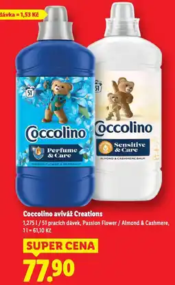 Lidl Coccolino aviváž nabídka