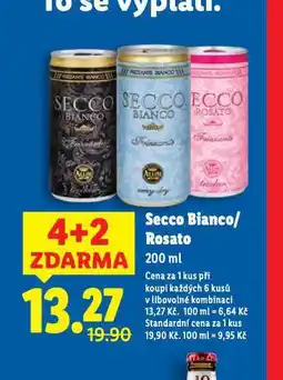 Lidl Secco bianco nabídka