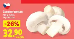 Lidl Žampiony zahradní nabídka