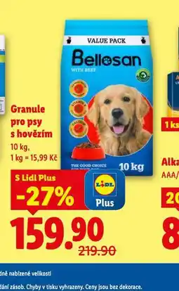 Lidl Granule pro psy s hovězím nabídka