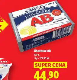 Lidl Jihočeské ab nabídka