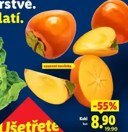 Lidl Kaki nabídka