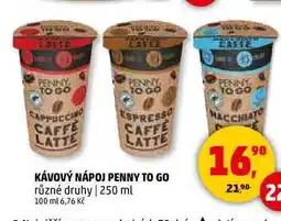 Penny Market KÁVOVÝ NÁPOJ PENNY TO GO, 250 ml nabídka