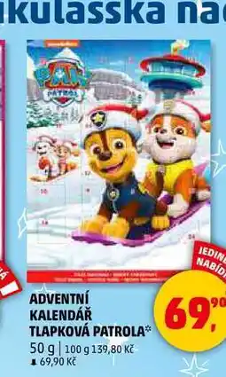Penny Market ADVENTNÍ KALENDÁŘ TLAPKOVÁ PATROLA, 50 g nabídka