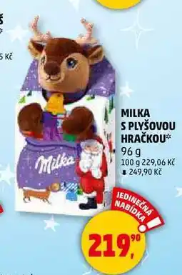 Penny Market MILKA S PLYŠOVOU HRAČKOU, 96 g nabídka