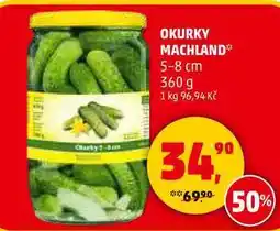 Penny Market OKURKY MACHLAND 5-8 cm, 360 g nabídka