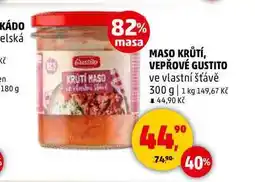 Penny Market MASO KRŮTÍ, VEPŘOVÉ GUSTITO, 300 g nabídka