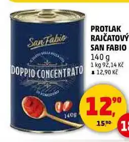 Penny Market PROTLAK RAJČATOVÝ SAN FABIO, 140 g nabídka