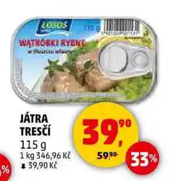 Penny Market JÁTRA TRESČÍ, 115 g nabídka