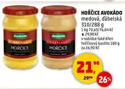Penny Market HOŘČICE AVOKÁDO medová, dábelská, 310/288 g nabídka