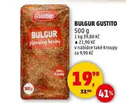 Penny Market BULGUR GUSTITO, 500 g nabídka