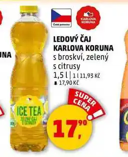 Penny Market LEDOVÝ ČAJ KARLOVA KORUNA, 1,5 l nabídka