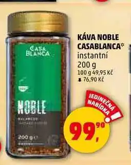 Penny Market KÁVA NOBLE CASABLANCA instantní, 200 g nabídka