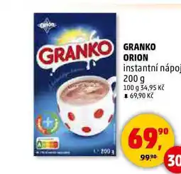 Penny Market GRANKO ORION instantní nápoj, 200 g nabídka