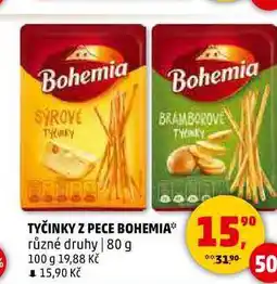 Penny Market TYČINKY Z PECE BOHEMIA, 80 g nabídka
