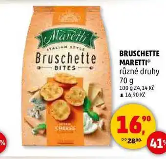 Penny Market BRUSCHETTE MARETTI, 70 g nabídka
