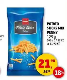 Penny Market POTATO STICKS MIX PENNY, 125 g nabídka