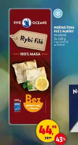 Penny Market MOŘSKÁ ŠTIKA FILÉ Z ALJAŠKY, 3x 100 g nabídka