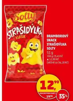 Penny Market BRAMBOROVÝ SNACK STRAŠIDÝLKA SOLTY, 55 g nabídka