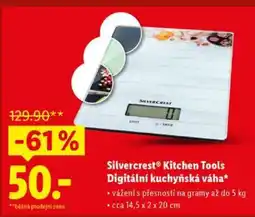 Lidl Silvercrest Kitchen Tools Digitální kuchyňská váha nabídka
