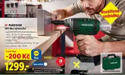 Lidl PARKSIDE 20V Aku nýtovačka nabídka