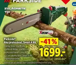 Lidl Parkside Aku prořezávač, Smart 4 Ah nabídka