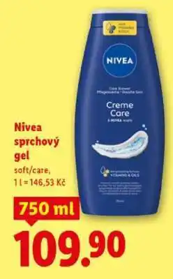 Lidl Nivea sprchový gel nabídka