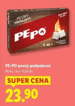Lidl Pe-Po pevný podpalovač nabídka
