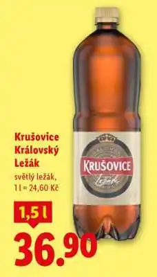 Lidl Krušovice Královský ležák nabídka