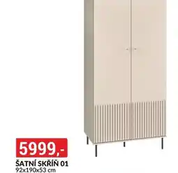 Baumax Šatní skříň 01 nabídka