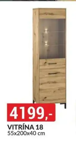 Baumax Vitrína 18 nabídka