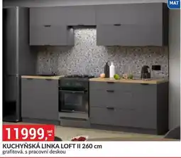 Baumax Kuchyňská linka loft II nabídka
