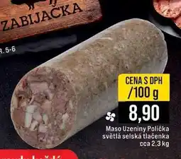 Jip Maso Uzeniny Polička světlá selská tlačenka 100 g nabídka
