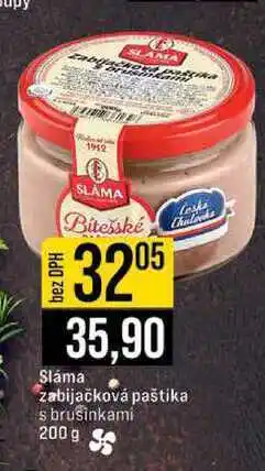 Jip Sláma zabijačková paštika 200 g nabídka