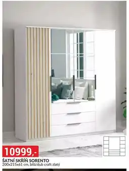 Baumax Šatní skříň Sorento nabídka