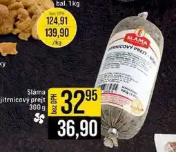 Jip Sláma jitrnicový prejt 300 g nabídka