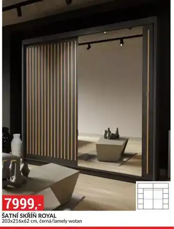 Baumax Šatní skříň Royal nabídka