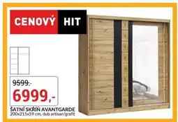 Baumax Šatní skříň Avantgarde nabídka