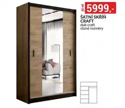 Baumax Šatní skříň craft nabídka