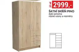 Baumax Šatní skříň Pino nabídka