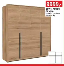 Baumax Šatní skříň Genua nabídka