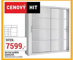 Baumax Šatní skříň Dakota nabídka