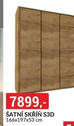 Baumax Šatní skříň S3D nabídka