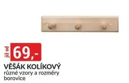 Baumax Věšák kolíkový nabídka