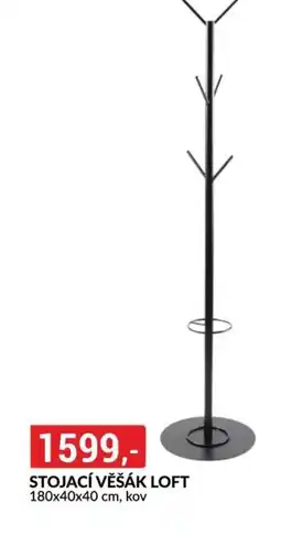 Baumax Stojací věšák loft nabídka